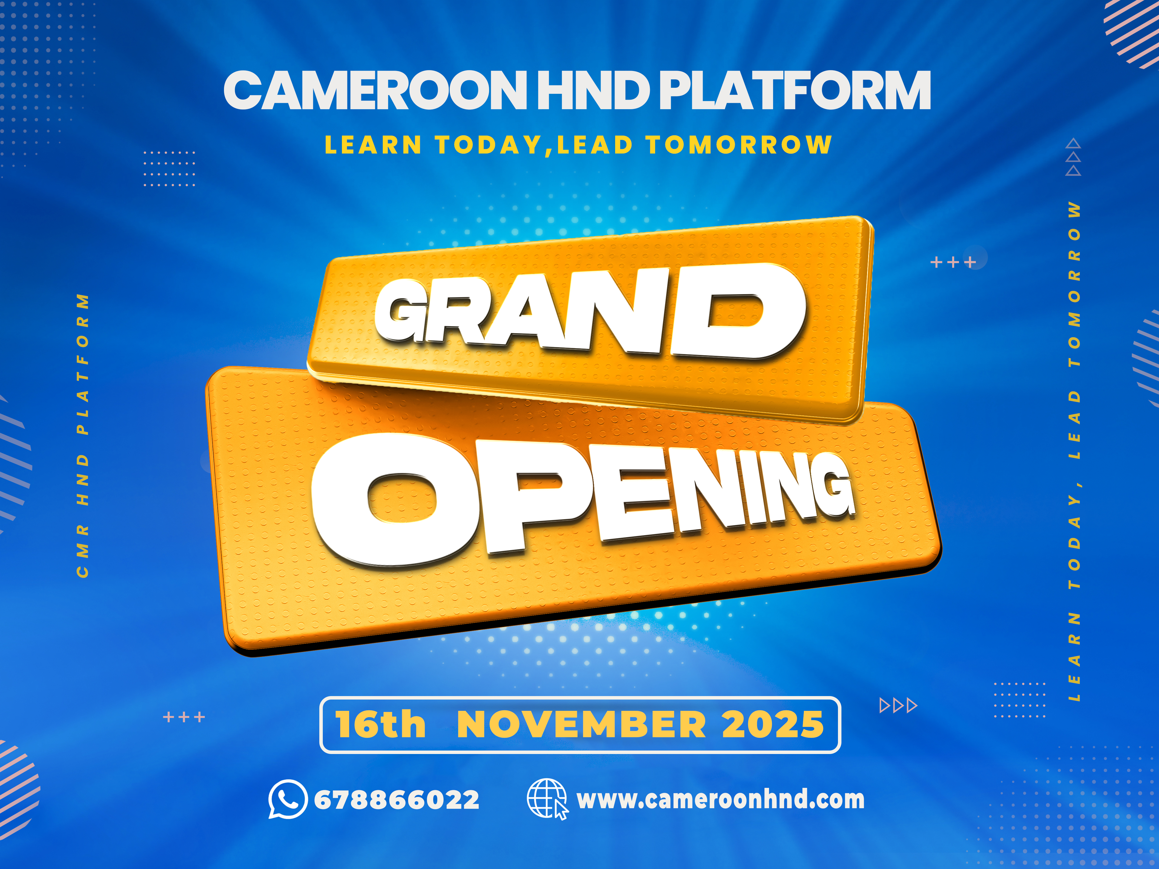 CMR HND Platform Upcoming Event
